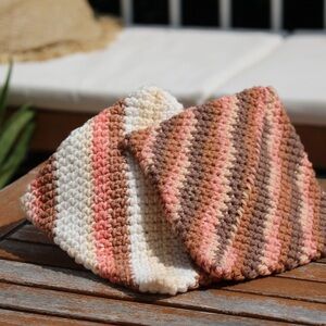 Handmade Crochet Potholders, set of 2